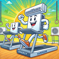 AC unit in training